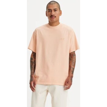 Textiel Heren T-shirts korte mouwen Levi's A0637 0096 RED TAB VINTAGE Oranje