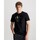 Textiel Heren T-shirts korte mouwen Calvin Klein Jeans J30J325352 Zwart