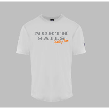 Textiel Heren T-shirts korte mouwen North Sails - 9024030 Wit