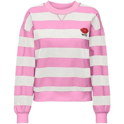Textiel Dames Sweaters / Sweatshirts Only  Roze