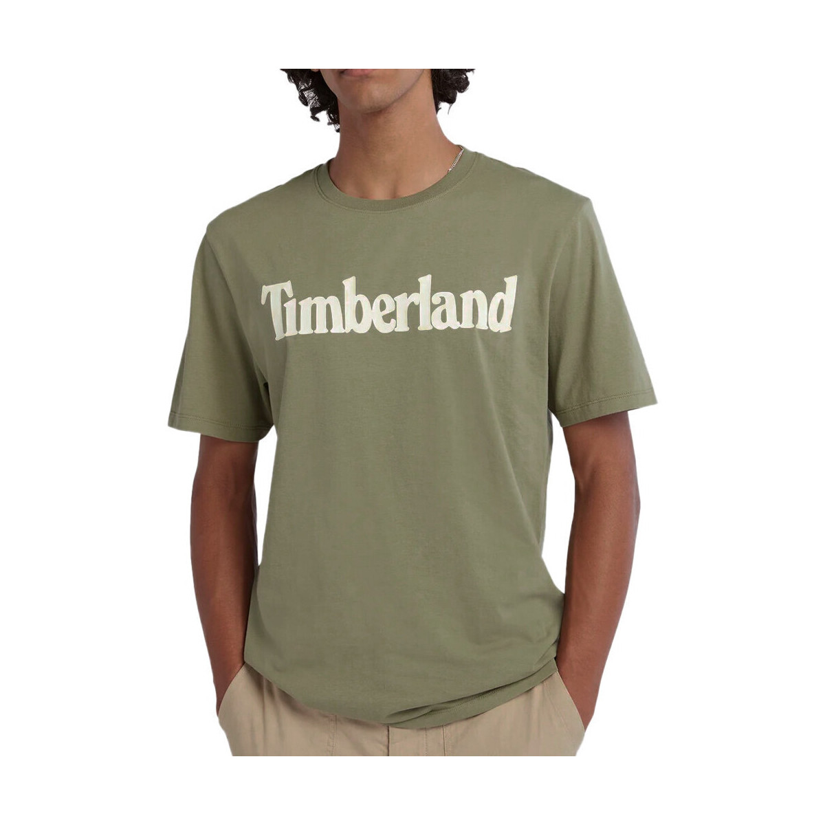 Textiel Heren T-shirts & Polo’s Timberland  Groen