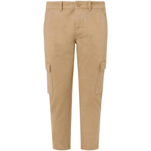 Textiel Heren Broeken / Pantalons Pepe jeans  Beige