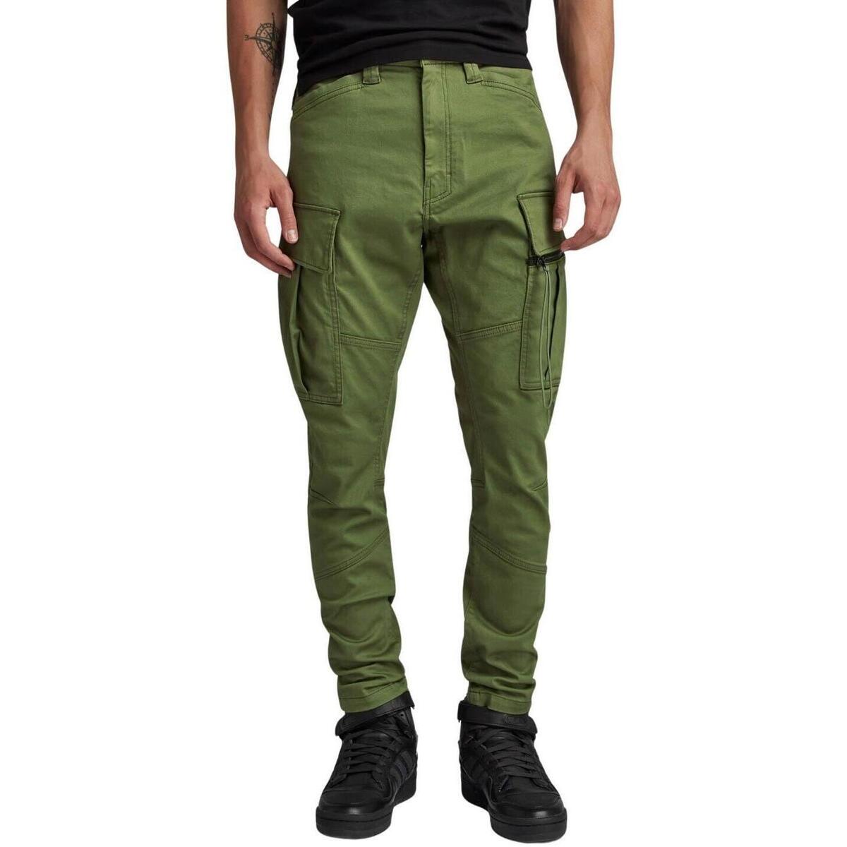 Textiel Broeken / Pantalons G-Star Raw  Groen