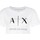 Textiel Dames T-shirts & Polo’s EAX T-Shirt Wit