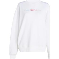 Textiel Dames Sweaters / Sweatshirts Calvin Klein Jeans  Wit
