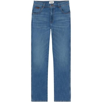 Textiel Heren Straight jeans Wrangler TEXAS 821 Blauw