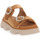 Schoenen Dames Sandalen / Open schoenen Jeannot GAUDI CANNELLA Bruin