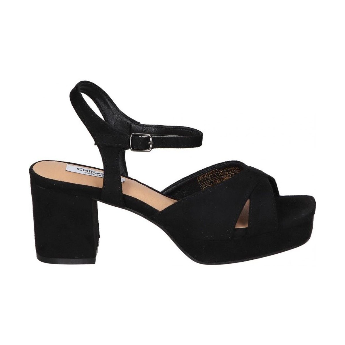 Schoenen Dames Sandalen / Open schoenen Chika 10 FLORA 22 Zwart