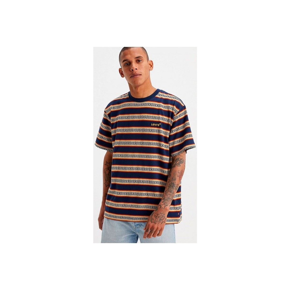Textiel Heren T-shirts korte mouwen Levi's  Multicolour