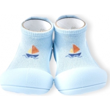 Schoenen Kinderen Babyslofjes Attipas Yacht - Sky Blue Blauw