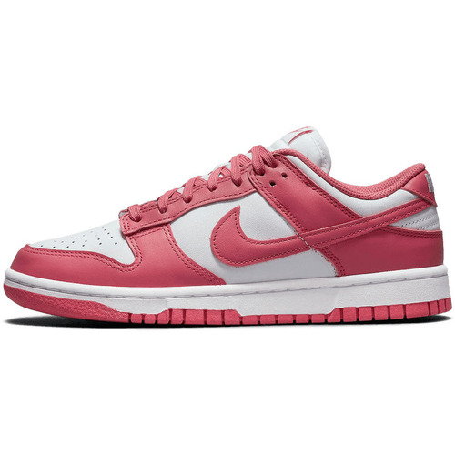Schoenen Wandelschoenen Nike Dunk Low Archeo Pink Roze