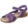 Schoenen Dames Sandalen / Open schoenen Interbios MANDEN  4487 Violet