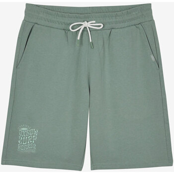 Textiel Heren Korte broeken / Bermuda's Oxbow Fleece korte broek ORELANA Groen