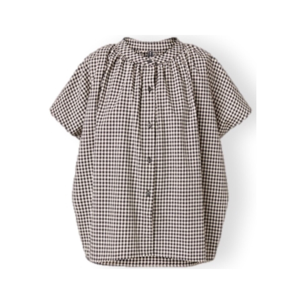 Textiel Dames Tops / Blousjes Wendykei Shirt 221538 - Checked Zwart