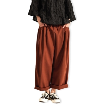 Textiel Dames Broeken / Pantalons Wendykei Trousers 900045 - Rust Bruin