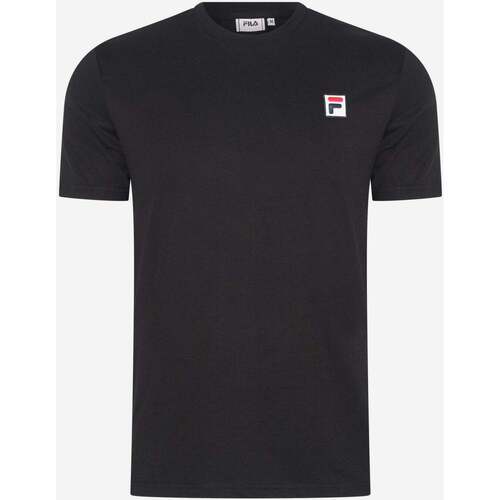 Textiel Heren T-shirts & Polo’s Fila Ledge tee Zwart