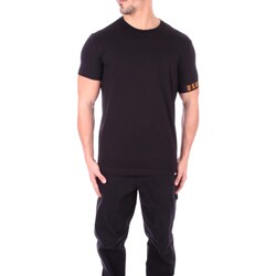 Textiel Heren T-shirts korte mouwen Dsquared D9M3S4870 Zwart