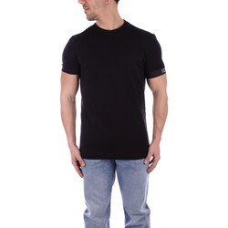 Textiel Heren T-shirts korte mouwen Dsquared D9M3S5030 Zwart