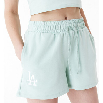 Textiel Dames Korte broeken / Bermuda's New-Era Mlb le shorts losdod Groen