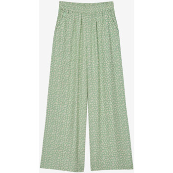 Textiel Dames Broeken / Pantalons Oxbow Wijde, vloeiende broek ROSIE Groen