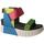 Schoenen Dames Sandalen / Open schoenen United nude  Multicolour