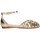 Schoenen Dames Sandalen / Open schoenen Etika 73527 Goud