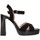 Schoenen Dames Sandalen / Open schoenen Etika 73670 Zwart