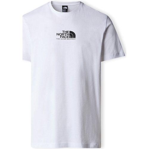 Textiel Heren T-shirts & Polo’s The North Face Fine Alpine Equipment 3 T-Shirt - White Wit