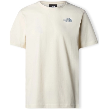 The North Face T-shirt Redbox T-Shirt White Dune Blue Dusk Low