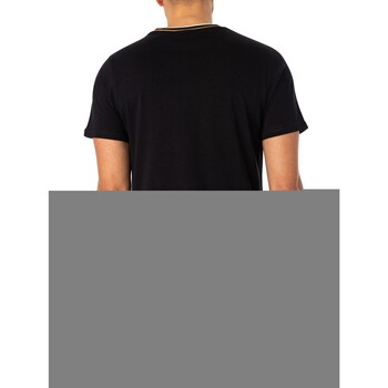Barbour T-shirt met Buxton-tip Zwart