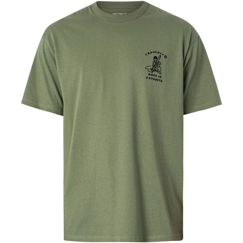 Textiel Heren T-shirts korte mouwen Carhartt Pictogrammen T-shirt Groen