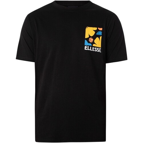 Textiel Heren T-shirts korte mouwen Ellesse Impronta-T-shirt Zwart