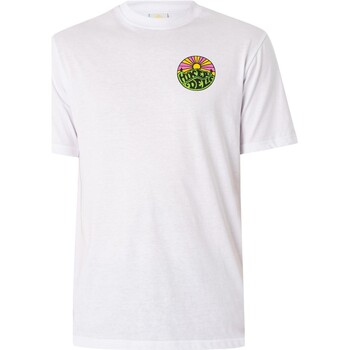 Textiel Heren T-shirts korte mouwen Hikerdelic Originele Logo T-shirt Wit
