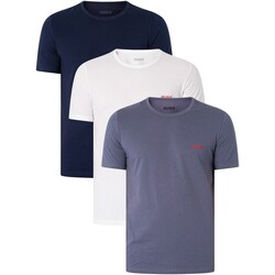 Textiel Heren Pyjama's / nachthemden BOSS 3-pack crew T-shirts Multicolour