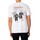 Textiel Heren T-shirts korte mouwen Pompeii Café Tagomago grafisch T-shirt Wit