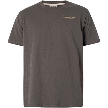 Textiel Heren T-shirts korte mouwen Pompeii Residentie grafisch T-shirt Grijs