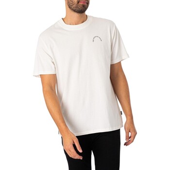 Textiel Heren T-shirts korte mouwen Pompeii Grafisch T-shirt van Sporting House Wit