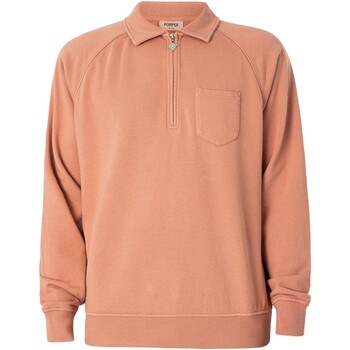 Textiel Heren Sweaters / Sweatshirts Pompeii Rits sweatshirt Roze