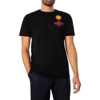 Replay T-shirt met garage-achterlogo Zwart