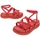 Schoenen Dames Sandalen / Open schoenen Melissa Buzios Fem - Red/Orange Rood