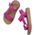 Schoenen Dames Sandalen / Open schoenen Melissa Flowing Papete Fem - Lilas/Beige Roze