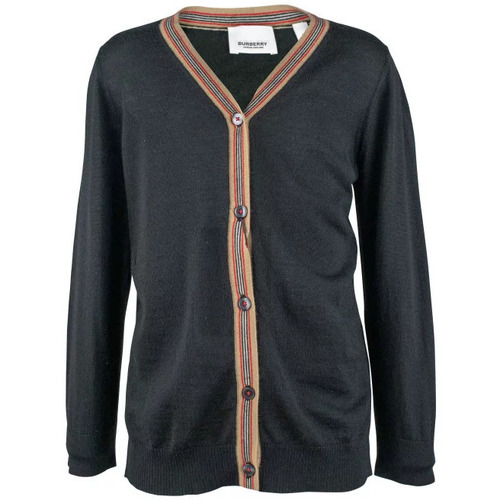 Textiel Kinderen Sweaters / Sweatshirts Burberry  Zwart