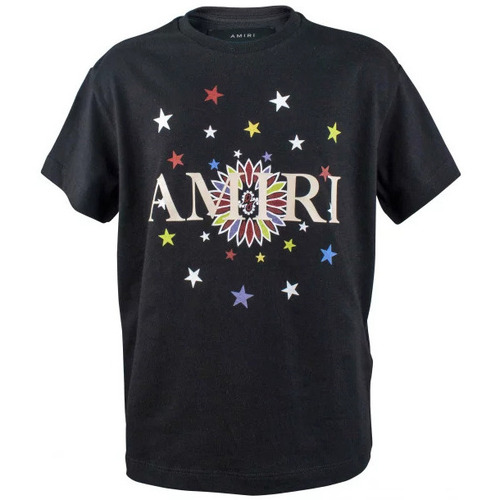 Textiel Kinderen T-shirts & Polo’s Amiri  Zwart