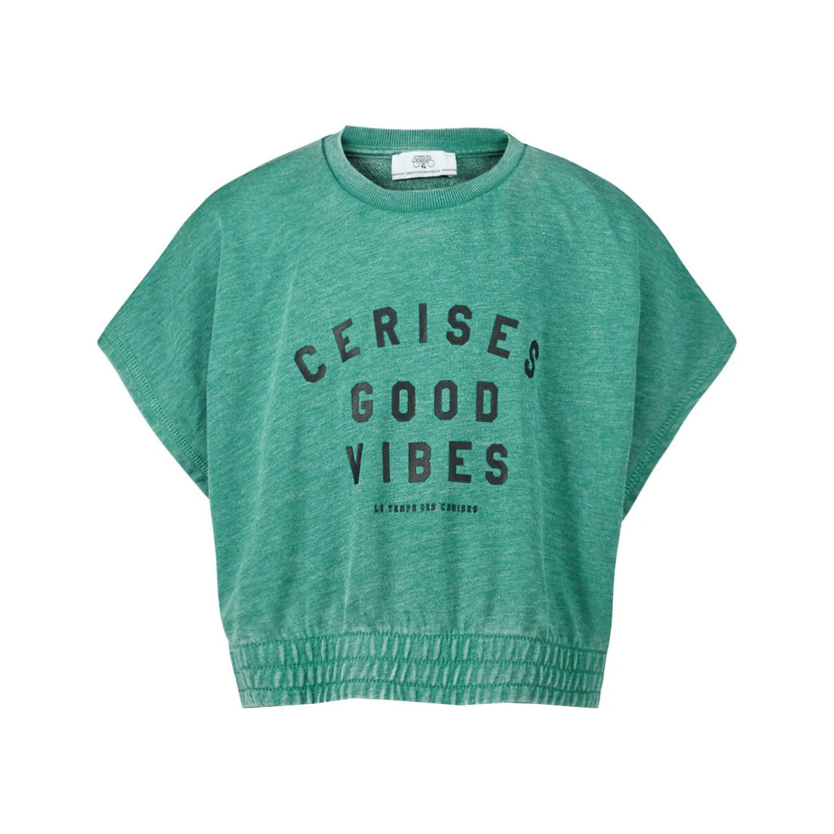 Textiel Meisjes T-shirts & Polo’s Le Temps des Cerises  Groen
