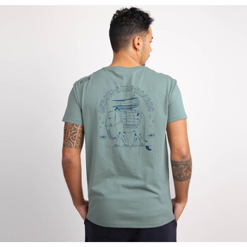Oxbow Grafisch T-shirt met korte mouwen TOMANA Groen
