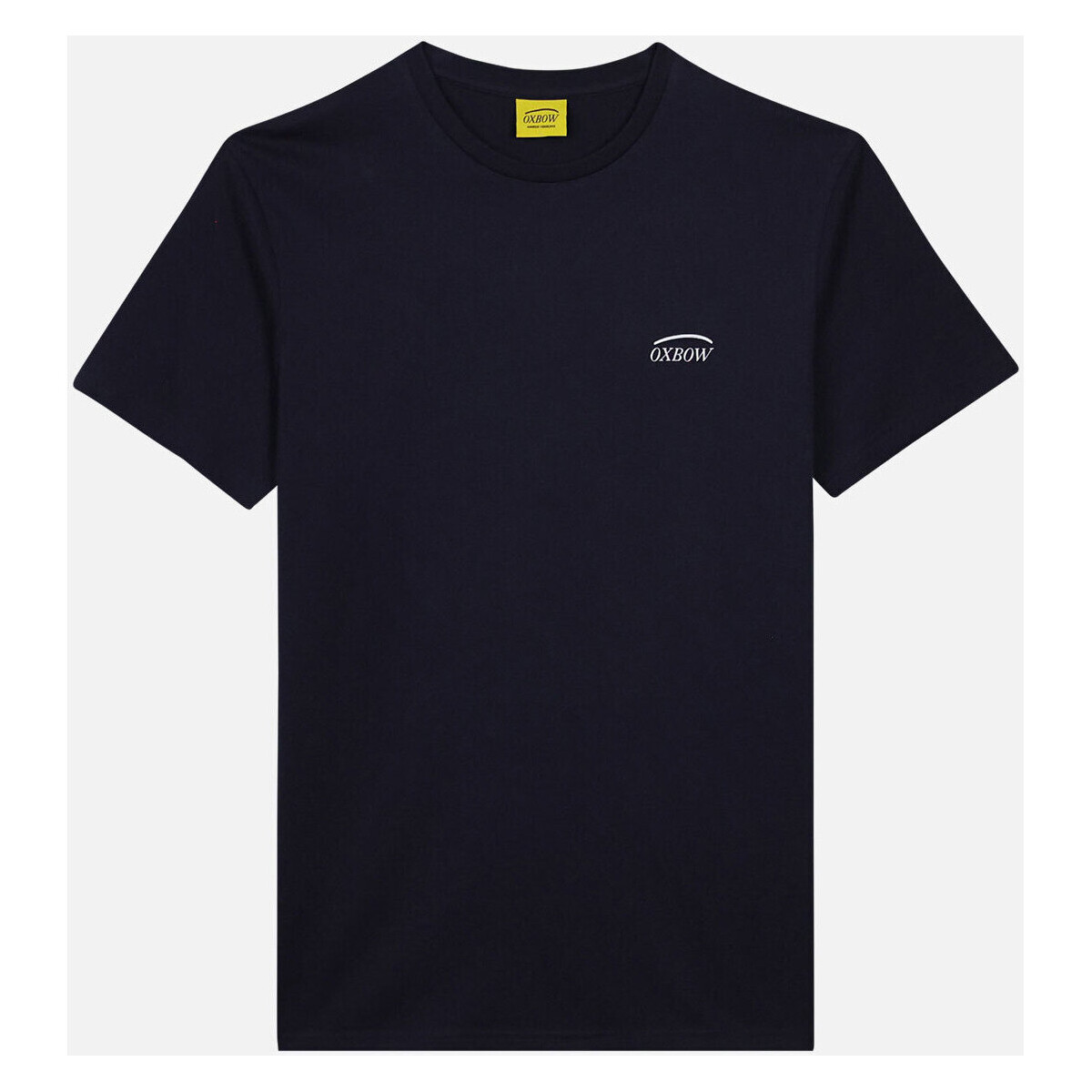 Textiel Heren T-shirts korte mouwen Oxbow Grafisch T-shirt met korte mouwen TEARII Blauw