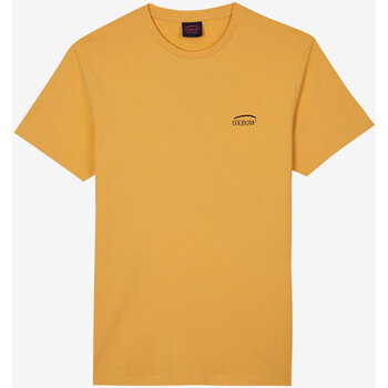 Textiel Heren T-shirts korte mouwen Oxbow Grafisch T-shirt met korte mouwen TEARII Oranje