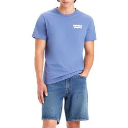 Textiel Heren T-shirts korte mouwen Levi's  Blauw