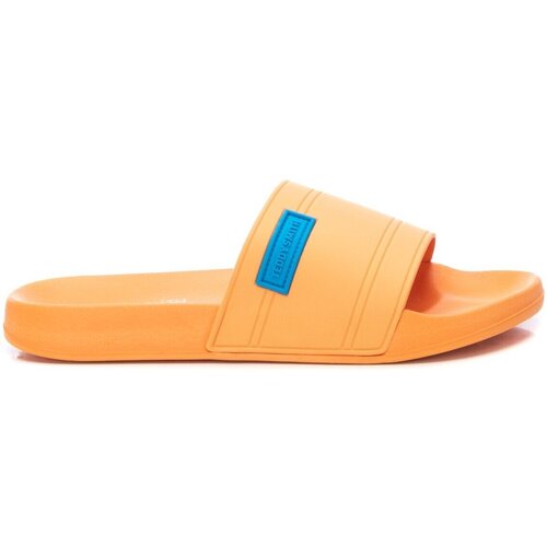 Schoenen Heren Leren slippers Teddy Smith 78127 Oranje
