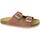 Schoenen Dames Leren slippers Grunland GRU-CCC-CB0003-RA Roze